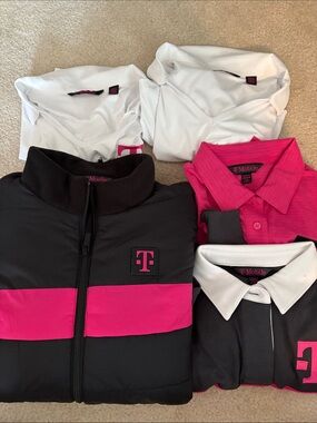 T-Mobile Branded Apparel Bundle in Black and Magenta